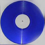 blue vinyl